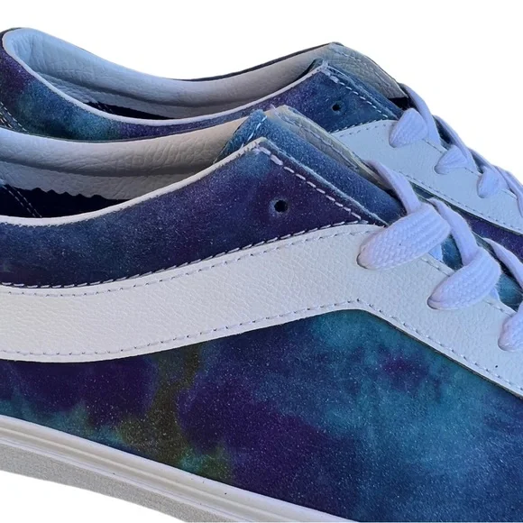 VANS bold ni tie dye suede sneakers NWT sz mens 9 sz woman’s 10.5!! - Picture 5 of 15